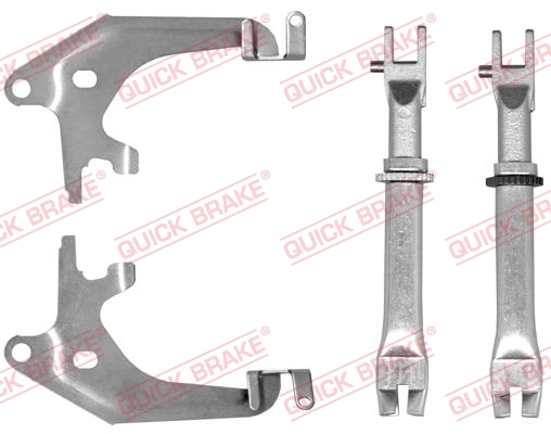 Set pentru reglare ulterioară, frână tambur 108 53 018 QUICK BRAKE